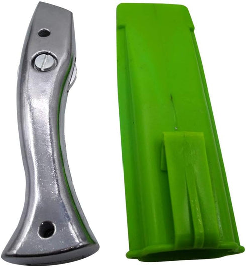 Dolphin PVC Zinc-aluminum Alloy Handle Roll Floor Cutter Knife Wallpaper Carpet Cutting Tool with 10pcs Blade...