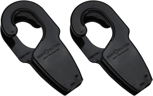 Extreme Max 3005.5014 BoatTector Boat Rail Fender Hangers, Value 2-Pack - 1.25", Black...