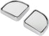 X AUTOHAUX 2pcs Adjustabe Blind Spot Mirrors 360° Degree Rotate Sway Fan Shaped HD Glass Convex Mirror...