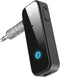 Aux Bluetooth Adapter for Car, 2 in 1 Bluetooth Transmitter Receiver for Hands-Free Call, Noise Cancelling 3.5mm AUX Bluetooth 5.0 Receiver for Ho...