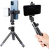 Multifunctional Universal Cell Phone Tripod Mount Adapter 360 Rotation Camera Hot Shoe Phone Holder Compatible with Canon Nikon Sony DSLR......