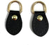 4 Pack Purse Strap Mount Hook PU Leather Sewing Buckle DIY Hanging D-Ring Clips Replacement for Purse Making Supplies Handbag Shoulder Belt Hardwa...