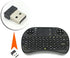 Mini Wireless Keyboard - 2.4GHz Controller with Touchpad Mouse Combo by TV xStream, Compatible with Android TV Box, IPTV, HTPC, Smart TV, PC, X-Bo...