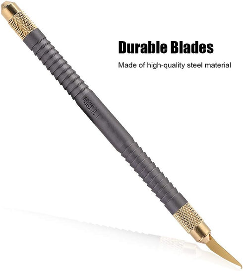 Electronics Opening Pry Tool Repair Kit, Blades Glue Tape Remover Sticker Clean Tool, Multifunction CPU Pry Cutter Mobile Phone Glue Remove Blade,...