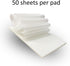 iKyce Transparent Sticky Notes Large? 2.8 x 3.8 inch Translucent Self-Sticky Notes Wide, 400 Sheets Waterproof Colorful reading stickies, 50 Sheet...