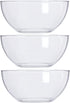 US Acrylic Vista Clear Plastic Salad and Serving 10-inch Bowls | set of 3 | Reusable, BPA-free, Made in the USA | 135 oz. capacity...