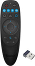 BPR2S Plus Air Mouse Remote Control Bluetooth Voice Remote Control 2.4G RF Remote with USB Receiver 6 Axis Gyroscope Support IR Learning TV 4 Keys...