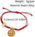 2024 Year of The Dragon Adjustable Bracelets Red String Handwoven Set for women men Chinese Zodiac Animal Dragon Rope String Wrap Bracelet fashion...