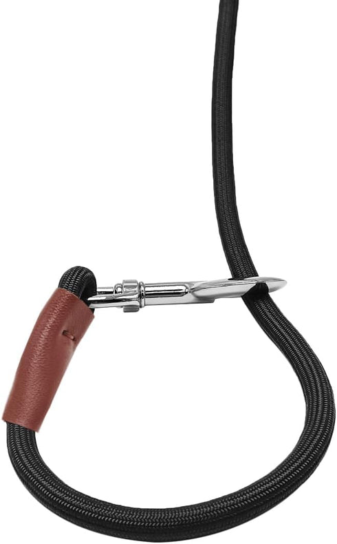 Tie Out Rope Dog Leash, 8-10-13-15-20-25-30-35-40-45-50FT Heavy Duty Nylon Check Cord for Medium Large Dogs Indoor/Outdoor Playing Camping Backyar...