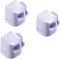 3Pack Cable Clips, JIYHF Cord Organizer for Desk, Wire Organizer, Phone USB Charger Holder, Management Wall Car Desktop Nightstand(Purple)...