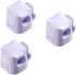 3Pack Cable Clips, JIYHF Cord Organizer for Desk, Wire Organizer, Phone USB Charger Holder, Management Wall Car Desktop Nightstand(Purple)...