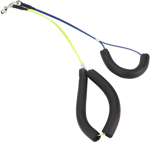 TOPINCN Dog Grooming Restraint Rope Adjustable Pet Grooming Leash Pet Grooming Table Harness for Pet Grooming Table Pet Grooming Loop(Yellow and B...