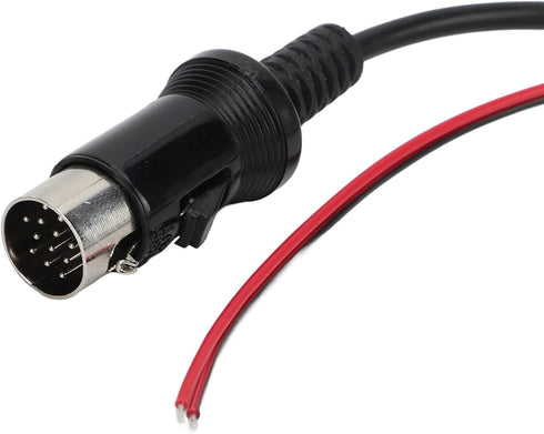 13 Pin Bluetooth Aux Adapter,KIMISS ABS Bluetooth Module Music Adapter Aux Audio Cable for All Kenwood 13-pin cd host, not fit for KVT-516, KRC-30...