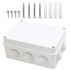 MAKERELE IP65 Watertight Electrical Box Plastic Waterproof Dustproof Universal Electrical Project Enclosure White 5.9”×4.3”×2.8”inch(150×110×70mm)...