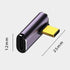 240W USB C 90 Degree Adapter, Right Angle USB C Male Female Adapter Support 8K 60Hz 4K 120Hz for Switch MacBook Laptop Type C Devices…...