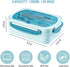NatraProw Bento Box for Adult, 1200 ML Lunch Containers, LeakProof Lunch Box with Utensils, BPA Free, 3 Compartment Bento Box Microwave Safe, Blue...