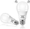 LUXON Radar Motion Sensor Light Bulbs,Dusk to Dawn LED Bulbs 5W 6000K Cool White,A19 E26 Base Night Lights Auto On/Off for Indoor Outdoor Basement...