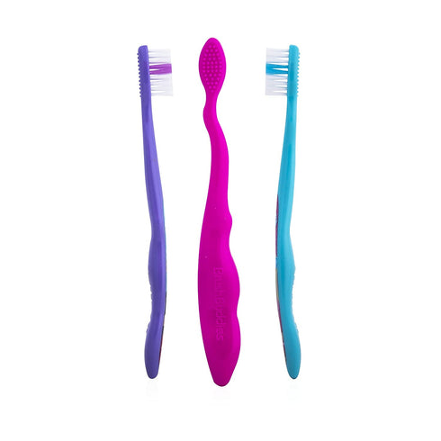 Brush Buddies Jojo Siwa Manual Toothbrush Pack, Multi-Colored, Battery Powered, Girls...