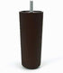 5" Round Tapered Plastic Sofa, Couch, and Chair Legs, Set of 4...
