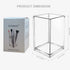 Makeup Brush Holder Organizer Clear Acrylic Pencil Pen Holder Cup Desk Accessories Holder for Office School Home Supplies (STYLE-A)...