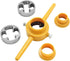Water Supplies Set 6pcs Tap Wrench Threading Die 6 Piece Set Water Plastic...