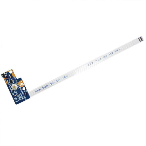 GinTai Power Button Board w/Cable Replacement for HP 15-r138ca 15-r174ca 15-r011dx 15-r029wm 15-r063nr 15-r181nr 15-r052nr 15-R030WM 15-g071nr 15-...