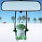 Swinging Frog Car Hanging Ornament, Cute Car Hanging Accessories for Rear View Mirror, Car Pendant Frog Hanging Swing...