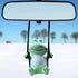 Swinging Frog Car Hanging Ornament, Cute Car Hanging Accessories for Rear View Mirror, Car Pendant Frog Hanging Swing...