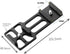Picatinny Rail Mount Clamp Holder for Guns and Crossbows, POV/Vlog Filming Cameras Accessories Compatible with GoPro Hero 12, 11, 10, 9, 8, 7, (20...