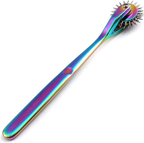 Wartenberg Neuro Pinwheel Stainless Steel 2 Head Diagnostic Instrument Pin Wheel - Multi Color Rainbow...