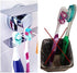Toothbrush Holder Jewelry Toothpaste Razor Organizer Suction Cup, Mirror, Tile, Wall Mounted, Gift for Bathroom Shower, Does NOT Fall Bathroom Acc...