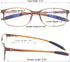 4 Pack Computer Blue Light Blocking Reading Glasses Flexible Lightweight Anti Eyestrain Portable Readers for Women Men +2.00...