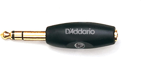 D'Addario Accessories 1/4 Inch Male Stereo to 1/8 Inch Female Stereo Adapter...