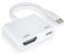 4K HDMI Adapter for iPhone, Apple Digital AV Adapter, 1080P Video & Audio Sync Screen Converter AV Adapter for iPhone, HDMI Converter to TV/Projec...