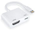4K HDMI Adapter for iPhone, Apple Digital AV Adapter, 1080P Video & Audio Sync Screen Converter AV Adapter for iPhone, HDMI Converter to TV/Projec...