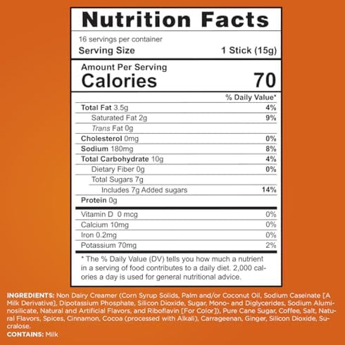Maud's Pumpkin Spice Latte Instant Coffee Sticks - 16ct...