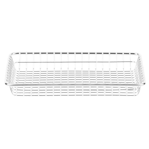 G.E.T. 4-835809 Metal Rectangular Wire Serving Tray Stainless Steel Wire Baskets Collection...