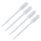 Transfer Pipettes, 100 Pack Clear Plastic Disposable Liquid Droppers, Graduated Pipetting for Laboratory Experiment (2 ML, 100)...