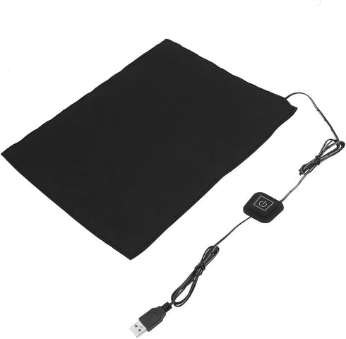 Heating Pad DC 5V 3 Shift Electric Cloth Heater Pad Heating for Clothes Seat Pet Warmer 35?-50?...