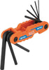 Cmpct Folding Hex Key Set SAE & Metric...