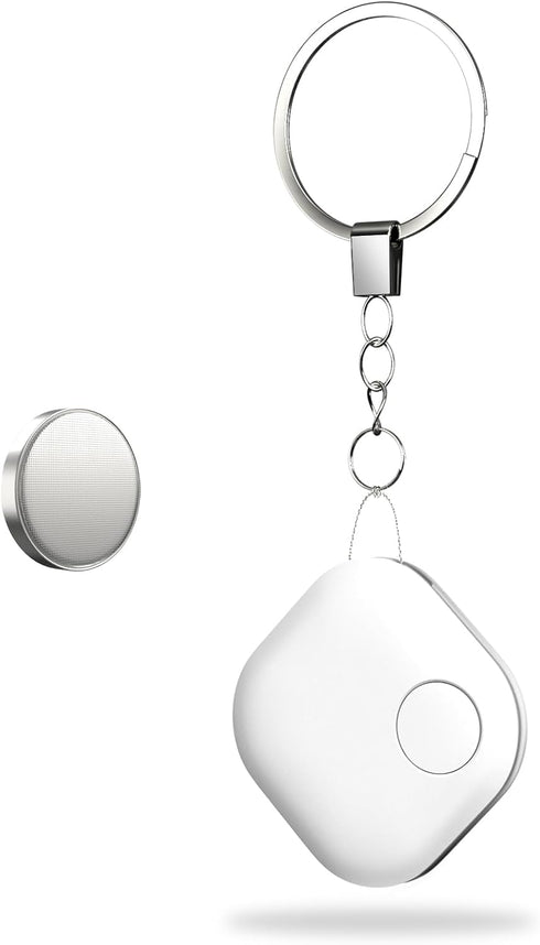 Key Finder, Item Finder Works with Apple Find My (iOS only), Bluetooth Tracker with Key Chain, Replaceable Battery, Privacy Protection, Lost Mode,...