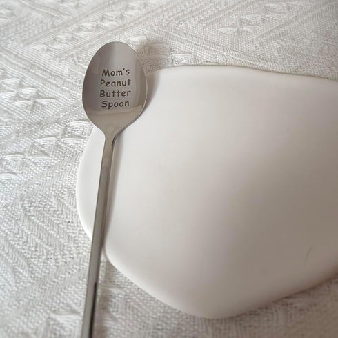 Gift for Mom from Daughter Son - Mom's Peanut Butter Spoon Gifts for Mom Peanut Butter Lovers Gift for Mother Mom Christmas Birthday Gifts for Mom...
