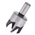 8pcs Wood Plug Cutter Drill Bit Set Straight and Tapered Taper 5/8" 1/2" 3/8" 1/4" Cutting Tool Cork Drill Bit Knife...