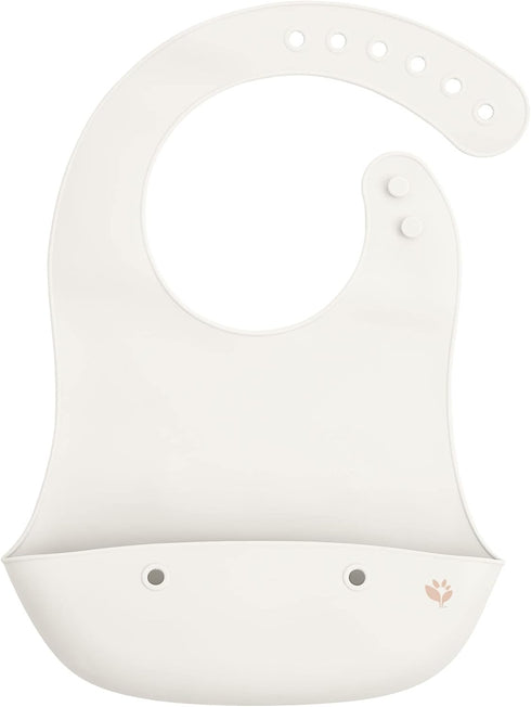 green sprouts Unisex Baby Scoop Silicone Bib, Light Spice...