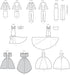 Simplicity 11.5" Doll Clothes Sewing Pattern Packet by Andrea Schewe Design Code S9939, Multicolor...