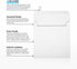 LUXPaper Square Invitation Envelopes | Peel & Press | 6" x 6" | Bright White | 80lb. Text | 50 Qty...