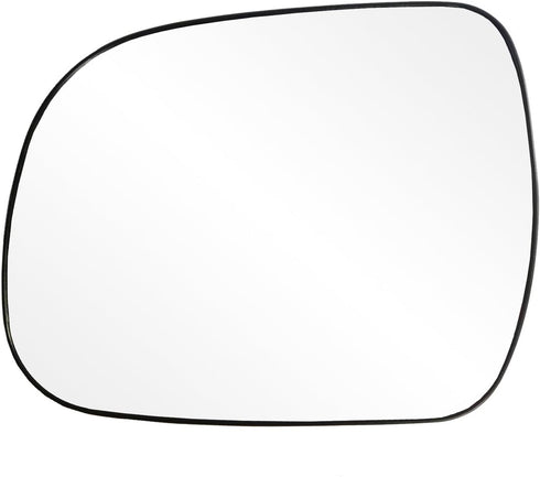 Fit System - 88224 Driver Side Non-Heated Mirror Glass w/Backing Plate, Toyota Highlander US Built, Tacoma, Tacoma, 5 15/16" x 7 1/2" x 8 3/8"...