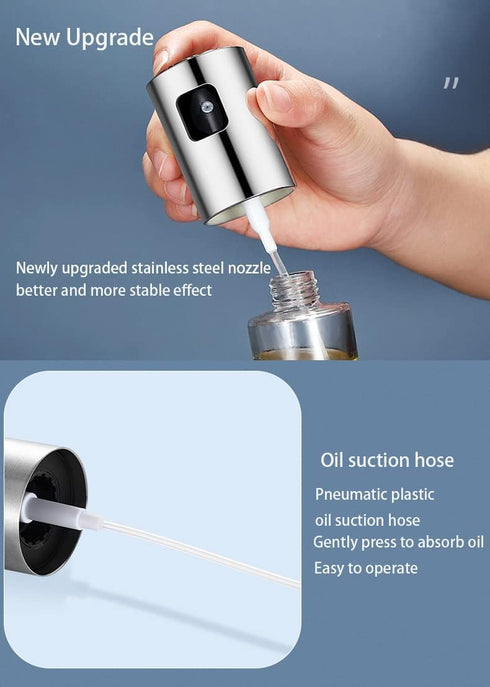 Oil Sprayer for Cooking,100ml Olive Oil Spritzer,Oil Sprayer for Air Fryer, Salad,BBQ,Roasting...
