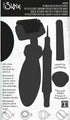 Sizzix Tim Holtz Die Brush & Magnetic Die Pick Tool Kit 665303 – Papercraft & Scrapbooking Intricate Die Paper Remover Set (Black)...