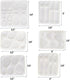 BIGEBO Resin Earring Molds Silicone, Resin Mold Jewelry Resin UV Resin Mold Kit Bundle Clearance for Jewelry Making Silicone Molds for Keychain Ch...